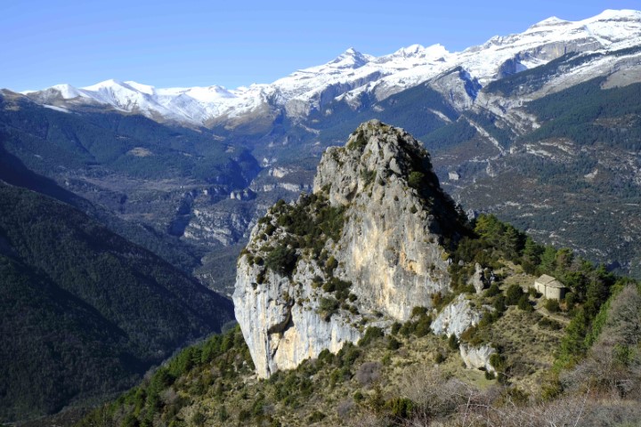 escuaín en invierno